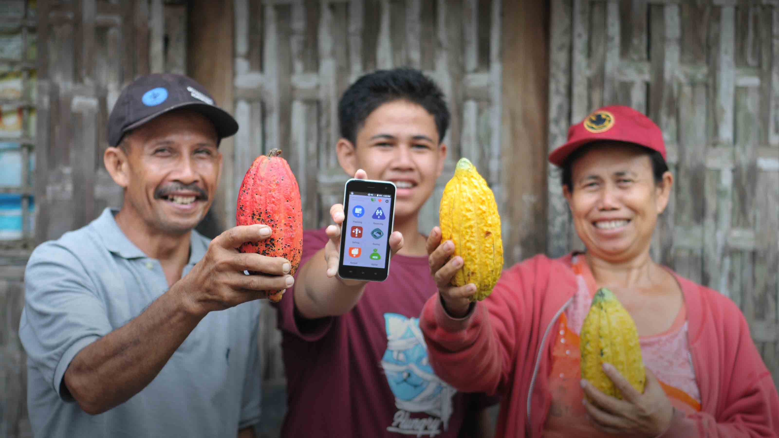 AgUnity app with cacao 