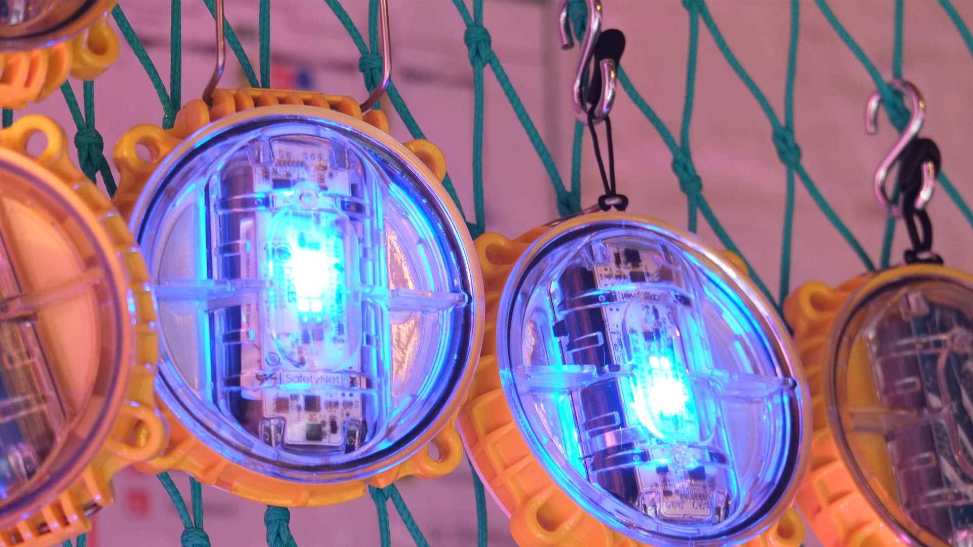 Light-emitting device called 'Pisces' used by fisherment to prevent bycatch